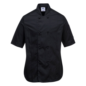Ženska jakna Rachel Chefs S/S Crna XS PORTWEST C737BKRXS