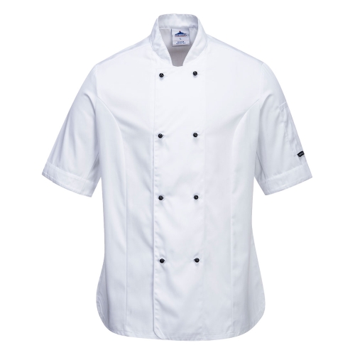 Ženska jakna Rachel Chefs S/S White XXL PORTWEST C737WHRXXL