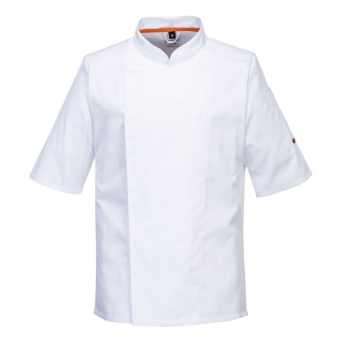 Jakna Stretch Mesh Air Pro - Kratki rukav White M PORTWEST C746WHRM