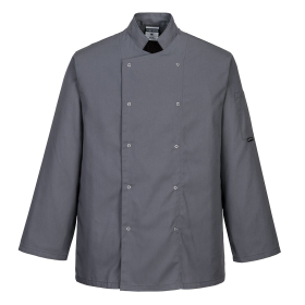 Jakna Suffolk Chefs L/S Slate Grey XS PORTWEST C833SGRXS