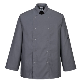 Jakna Suffolk Chefs L/S Slate Grey XXXL PORTWEST C833SGRXXXL