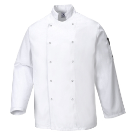 Jakna Suffolk Chefs L/S White XS PORTWEST C833WHRXS