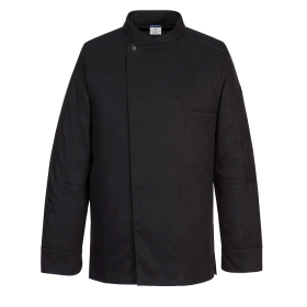 Jakna Surrey Chefs L/S Crna M PORTWEST C835BKRM