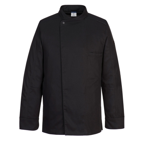 Jakna Surrey Chefs L/S Crna M PORTWEST C835BKRM