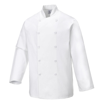 Jakna Sussex Chefs L/S White XL PORTWEST C836WHRXL