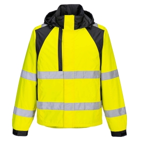 WX2 Jakna Eco Hi-Vis Rain Žuta/Crna S PORTWEST CD860YBRS