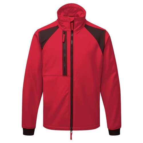 WX2 Jakna Eco Softshell (2L) Deep Red S PORTWEST CD870DRRS