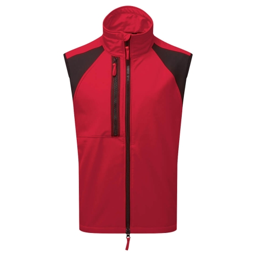 WX2 Prsluk Eco Softshell  (2L) Deep Red XL PORTWEST CD876DRRXL