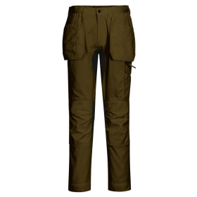 WX2 Hlače Eco Stretch Holster Olive Green 44 PORTWEST CD883OGR44
