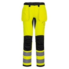 WX2 Hlače Eco Hi-Vis Holster Pocket Žuta/Crna 46 PORTWEST CD889YBR46