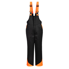 Hlače s naramenicama Oak Chainsaw Crna L PORTWEST CH12BKRL
