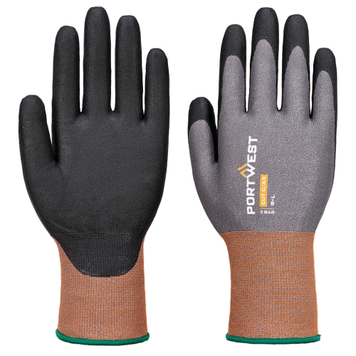 Rukavica CT Cut C21 Nitrile Siva/Crna L PORTWEST CT21G8RL