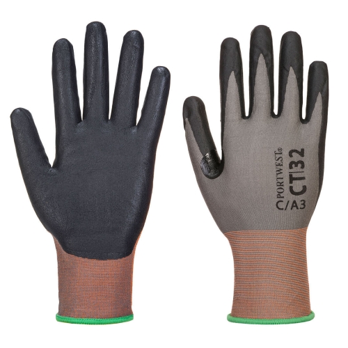 Rukavica CT Cut C18 Nitrile Siva/Crna S PORTWEST CT32G8RS