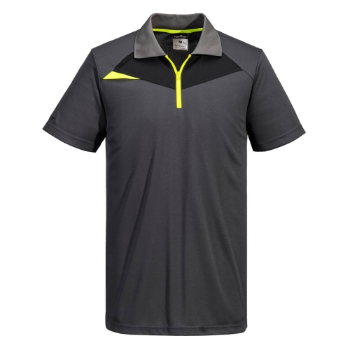 DX4 Polo majica  S/S Metal Grey XL PORTWEST DX410MGRXL