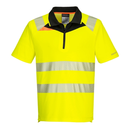 DX4 Polo majica Hi-Vis Zip S/S Žuta/Crna XXL PORTWEST DX412YBRXXL DX4 Polo majica Hi-Vis Zip S/S Žuta/Crna XXL PORTWEST DX412YBRXXL