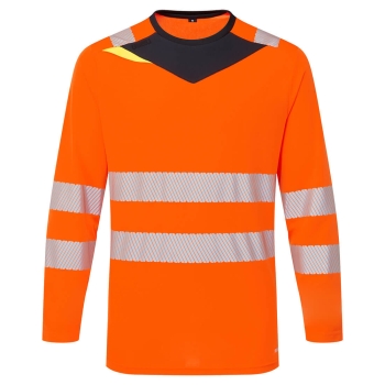 DX4 Majica Hi-Vis L/S Narančasta/Crna XL PORTWEST DX416OBRXL