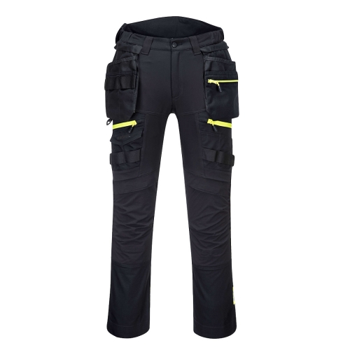 DX4 Hlače Detachable Holster Pocket Crna 30 PORTWEST DX440BKR30