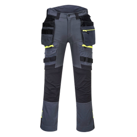 DX4 Hlače Detachable Holster Pocket Metal Grey 38 PORTWEST DX440MGR38