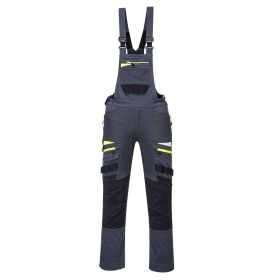 DX4 Hlače s naramenicama Work Metal Grey M PORTWEST DX441MGRM