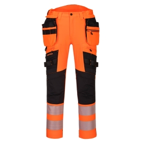 DX4 Hlače Hi-Vis Detachable Holster Pocket Narančasta/Crna 38 PORTWEST DX442OBR38