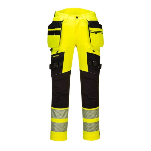 DX4 Hlače Hi-Vis Detachable Holster Pocket Žuta/Crna 42 PORTWEST DX442YBR42 DX4 Hlače Hi-Vis Detachable Holster Pocket Žuta/Crna 42 PORTWEST DX442YBR42