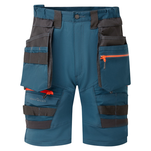 DX4 Kratke hlače Detachable Holster Pocket Metro Blue 33 PORTWEST DX444MBR33