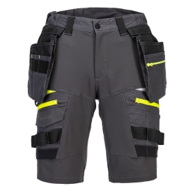 DX4 Kratke hlače Detachable Holster Pocket Metal Grey 46 PORTWEST DX444MGR46