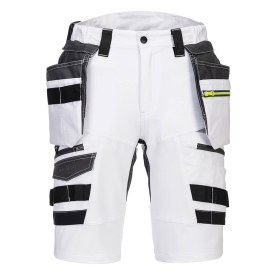 DX4 Kratke hlače Detachable Holster Pocket White 36 PORTWEST DX444WHR36