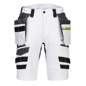DX4 Kratke hlače Detachable Holster Pocket White 42 PORTWEST DX444WHR42