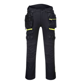 DX4 Ženske hlače Detachable Holster Pocket Crna 32 PORTWEST DX452BKR32