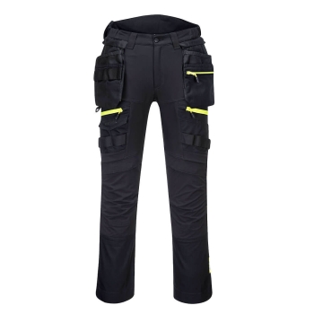 DX4 Ženske hlače Detachable Holster Pocket Crna 38 PORTWEST DX452BKR38