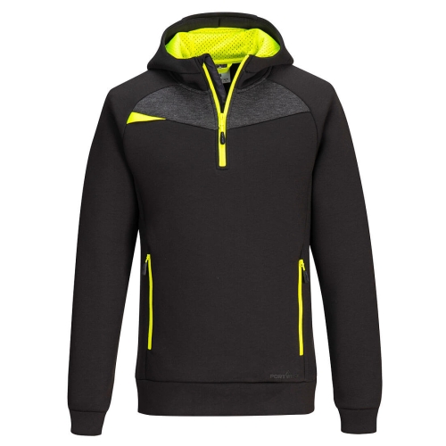 DX4 Quarter Zip Hoodie Crna XXXL PORTWEST DX467BKRXXXL