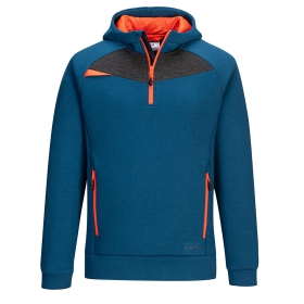 DX4 Quarter Zip Hoodie Metro Blue XL PORTWEST DX467MBRXL