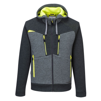 DX4 Zipped Hoodie Metal Grey M PORTWEST DX472MGRM