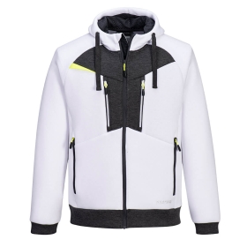 DX4 Zipped Hoodie White M PORTWEST DX472WHRM