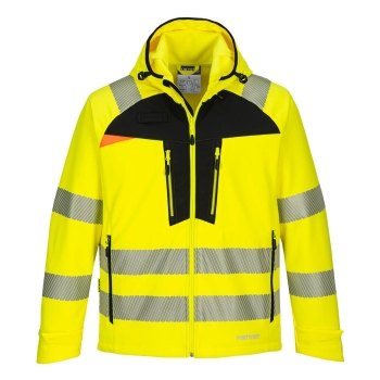 DX4 Jakna Hi-Vis Softshell (3L) Žuta/Crna L PORTWEST DX475YBRL