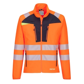 DX4 Hi-Vis Zip Base Layer Narančasta/Crna M PORTWEST DX481OBRM