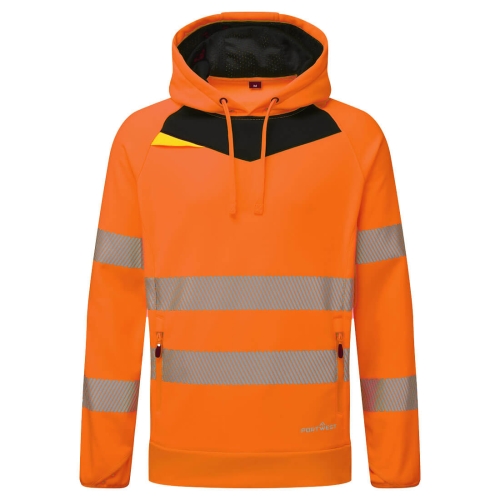 DX4 Hi-Vis Overhead Hoodie Narančasta/Crna 4XL PORTWEST DX483OBR4XL DX4 Hi-Vis Overhead Hoodie Narančasta/Crna 4XL PORTWEST DX483OBR4XL