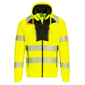 DX4 Hi-Vis Hoodie Žuta/Crna XL PORTWEST DX484YBRXL