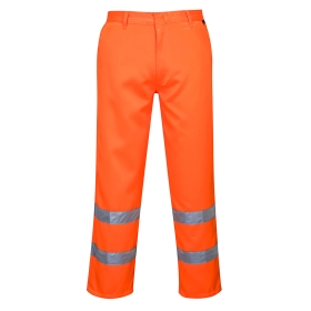Hlače Hi-Vis Polycotton Service Narančasta XL PORTWEST E041ORRXL