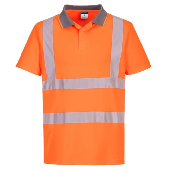 Polo majica Eco Hi-Vis S/S  (6 kom) Narančasta XL PORTWEST EC10ORRXL