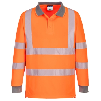 Polo majica Eco Hi-Vis L/S  (6 kom) Narančasta M PORTWEST EC11ORRM