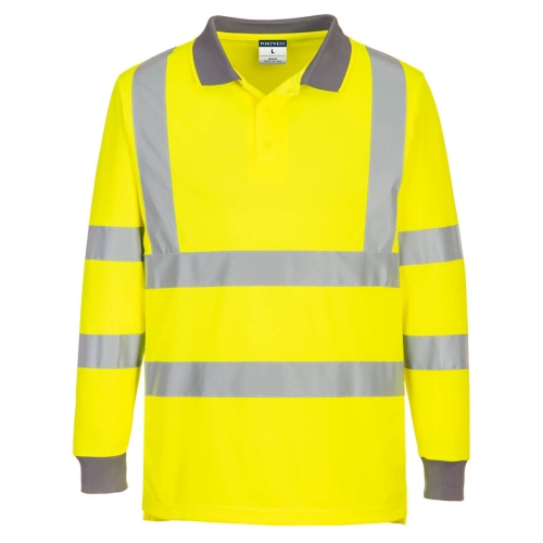 Polo majica Eco Hi-Vis L/S  (6 kom) Žuta XXL PORTWEST EC11YERXXL