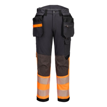 EV4 Hlače Hi-Vis Stretch Detachable Holster Class 1  28 PORTWEST EV442OMR28
