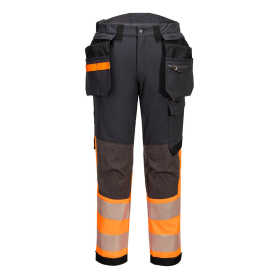 EV4 Hlače Hi-Vis Stretch Detachable Holster Class 1  40 PORTWEST EV442OMR40