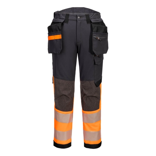 EV4 Hlače Hi-Vis Stretch Detachable Holster Class 1  46 PORTWEST EV442OMR46