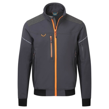 EV4 Jakna Softshell  Bomber (3L) Metal Grey L PORTWEST EV464MGRL