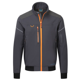 EV4 Jakna Softshell  Bomber (3L) Metal Grey Tall M PORTWEST EV464MGTM