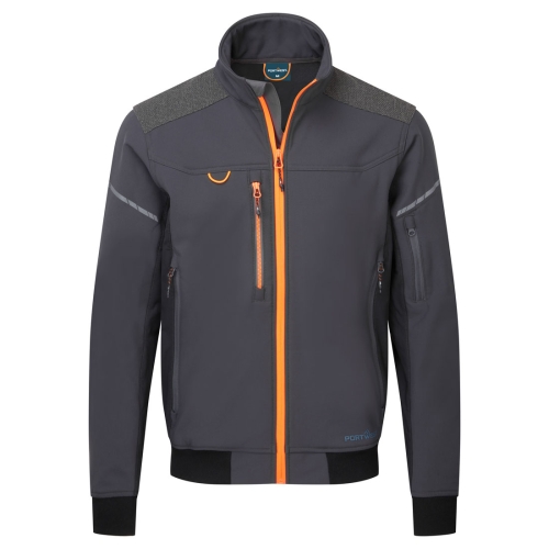 EV4 Jakna Softshell  Bomber (3L) Metal Grey Tall M PORTWEST EV464MGTM