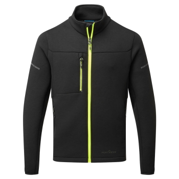 EV4 Jakna Technical Fleece Crna S PORTWEST EV473BKRS